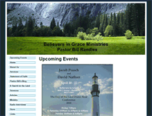 Tablet Screenshot of believersingrace.com